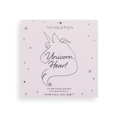 I Heart Revolution Unicorn Heart Glow Rozjasňovač pro ženy 10 g