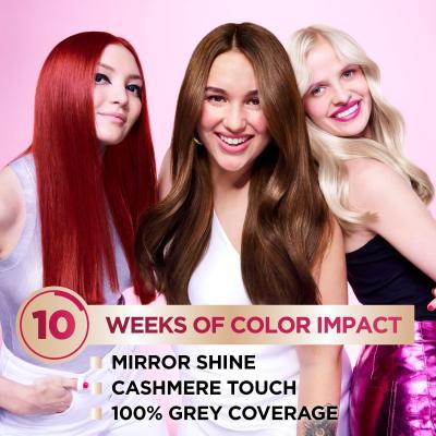 Garnier Color Sensation Barva na vlasy pro ženy 40 ml Odstín 4,12 Shimmering Brown