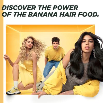 Garnier Fructis Hair Food Banana Nourishing Shampoo Šampon pro ženy 350 ml