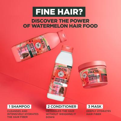 Garnier Fructis Hair Food Watermelon Plumping Conditioner Kondicionér pro ženy 350 ml