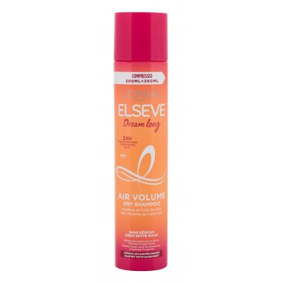 L'Oréal Paris Elseve Dream Long Air Volume Dry Shampoo Suchý šampon pro ženy 200 ml