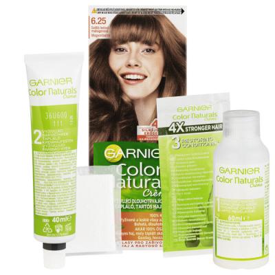Garnier Color Naturals Créme Barva na vlasy pro ženy 40 ml Odstín 6,25 Light Icy Mahogany