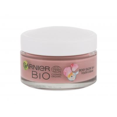 Garnier Bio Rosy Glow 3in1 Denní pleťový krém pro ženy 50 ml