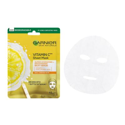 Garnier Skin Naturals Vitamin C Sheet Mask Pleťová maska pro ženy 1 ks