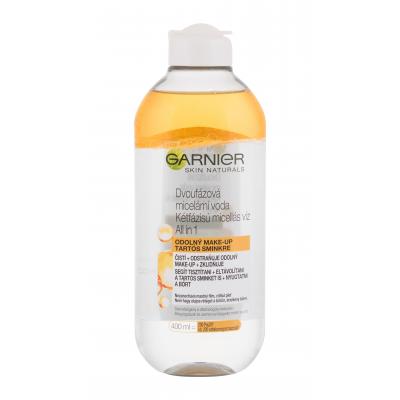 Garnier Skin Naturals Two-Phase Micellar Water All In One Micelární voda pro ženy 400 ml