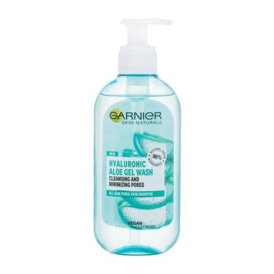 Garnier Skin Naturals Hyaluronic Aloe Gel Wash Čisticí gel pro ženy 200 ml