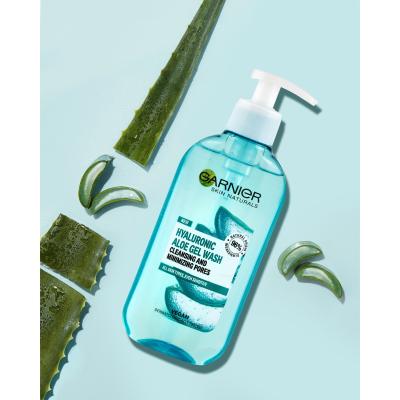 Garnier Skin Naturals Hyaluronic Aloe Gel Wash Čisticí gel pro ženy 200 ml