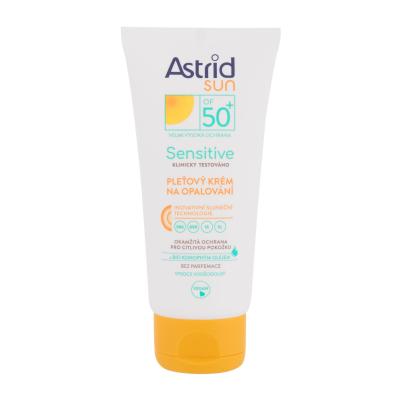 Astrid Sun Sensitive Face Cream SPF50+ Opalovací přípravek na obličej 50 ml