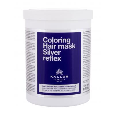 Kallos Cosmetics Silver Reflex Maska na vlasy pro ženy 1000 ml
