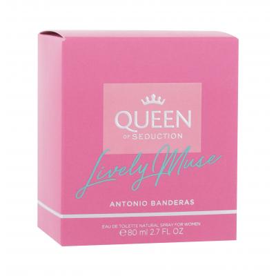 Antonio Banderas Queen of Seduction Lively Muse Toaletní voda pro ženy 80 ml