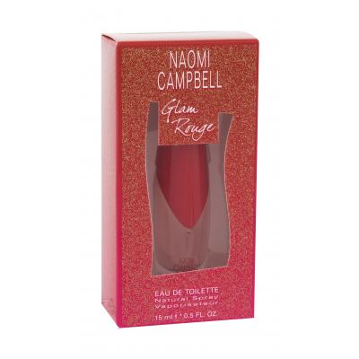 Naomi Campbell Glam Rouge Toaletní voda pro ženy 15 ml