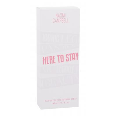 Naomi Campbell Here To Stay Toaletní voda pro ženy 50 ml