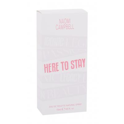 Naomi Campbell Here To Stay Toaletní voda pro ženy 15 ml