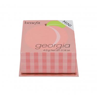 Benefit Georgia Golden Peach Mini Tvářenka pro ženy 4 g
