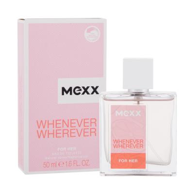 Mexx Whenever Wherever Toaletní voda pro ženy 50 ml