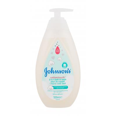Johnson´s CottonTouch 2-in-1 Bath & Wash Sprchový gel pro děti 500 ml