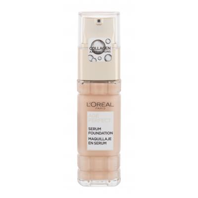 L'Oréal Paris Age Perfect Serum Foundation Make-up pro ženy 30 ml Odstín 100 Ivory