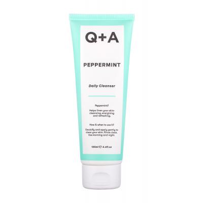 Q+A Peppermint Daily Cleanser Čisticí gel pro ženy 125 ml