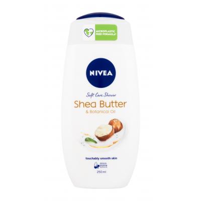 Nivea Shea Butter & Botanical Oil Sprchový gel pro ženy 250 ml