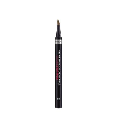 L&#039;Oréal Paris Infaillible Brows 48H Micro Tatouage Ink Pen Tužka na obočí pro ženy 1 g Odstín 3.0 Brunette