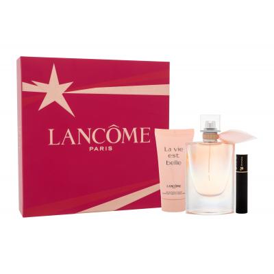 Lancôme La Vie Est Belle Soleil Cristal Dárková kazeta parfémovaná voda 50 ml + tělové mléko 50 ml + řasenka Hypnose 2 ml 01 Noir Hypnotic