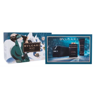 Bvlgari MAN In Black Dárková kazeta parfémovaná voda 100 ml + balzám po holení 100 ml + kosmetická taštička