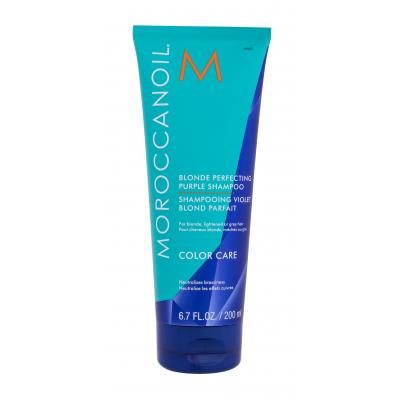 Moroccanoil Color Care Blonde Perfecting Purple Shampoo Šampon pro ženy 200 ml