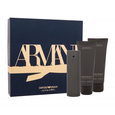Giorgio Armani Emporio Armani He Dárková kazeta toaletní voda 50 ml + sprchový gel 2 x 75 ml