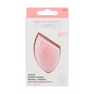 Real Techniques Miracle Powder Sponge Aplikátor pro ženy 1 ks