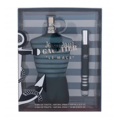 Jean Paul Gaultier Le Male Dárková kazeta toaletní voda 200 ml + toaletní voda 10 ml