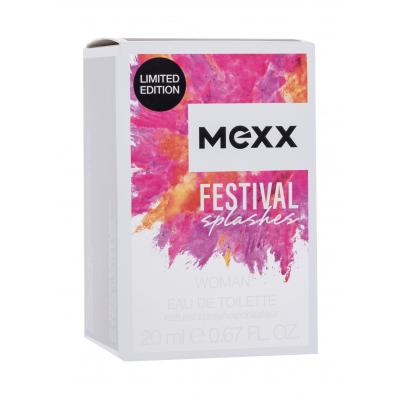 Mexx Festival Splashes Toaletní voda pro ženy 20 ml