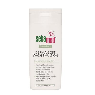 SebaMed Anti-Dry Derma-Soft Wash Emulsion Sprchový gel pro ženy 200 ml