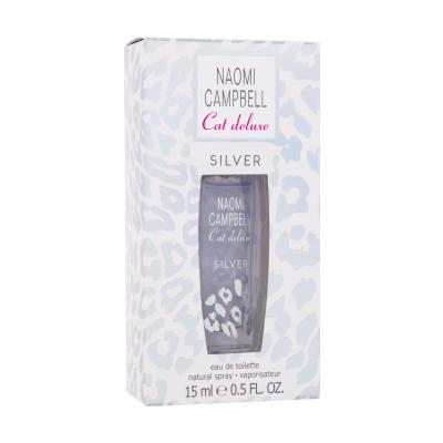 Naomi Campbell Cat Deluxe Silver Toaletní voda pro ženy 15 ml