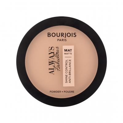 BOURJOIS Paris Always Fabulous Matte Powder Pudr pro ženy 10 g Odstín 215 Golden Vanilla