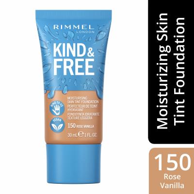 Rimmel London Kind &amp; Free Skin Tint Foundation Make-up pro ženy 30 ml Odstín 150 Rose Vanilla