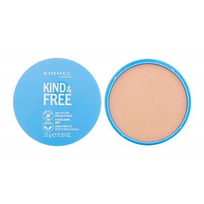 Rimmel London Kind & Free Healthy Look Pressed Powder Pudr pro ženy 10 g Odstín 020 Light