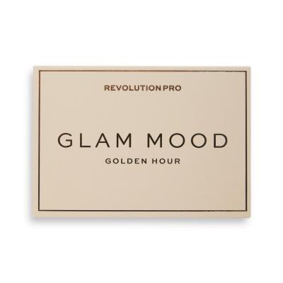 Revolution Pro Glam Mood Oční stín pro ženy 12 g Odstín Golden Hour