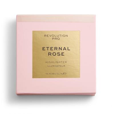 Revolution Pro Eternal Rose Face &amp; Body Highlighter Rozjasňovač pro ženy 18 g Odstín White Rose