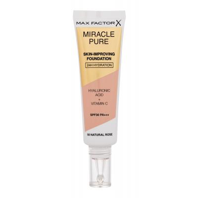 Max Factor Miracle Pure Skin-Improving Foundation SPF30 Make-up pro ženy 30 ml Odstín 50 Natural Rose