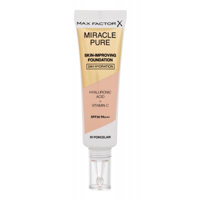 Max Factor Miracle Pure Skin-Improving Foundation SPF30 Make-up pro ženy 30 ml Odstín 30 Porcelain