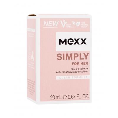 Mexx Simply Toaletní voda pro ženy 20 ml