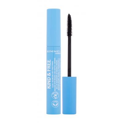 Rimmel London Kind & Free Řasenka pro ženy 7 ml Odstín 001 Black
