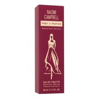 Naomi Campbell Prêt à Porter Absolute Velvet Toaletní voda pro ženy 50 ml