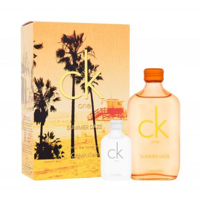 Calvin Klein CK One Summer Daze Dárková kazeta toaletní voda 100 ml + toaletní voda CK One 15 ml