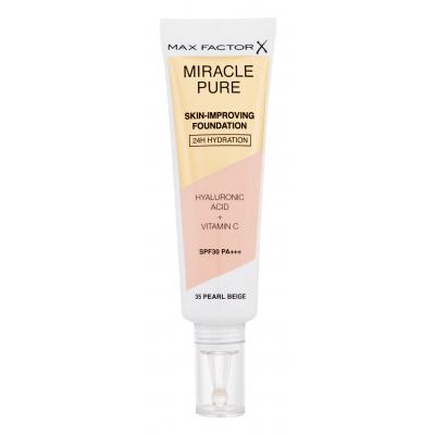 Max Factor Miracle Pure Skin-Improving Foundation SPF30 Make-up pro ženy 30 ml Odstín 35 Pearl Beige