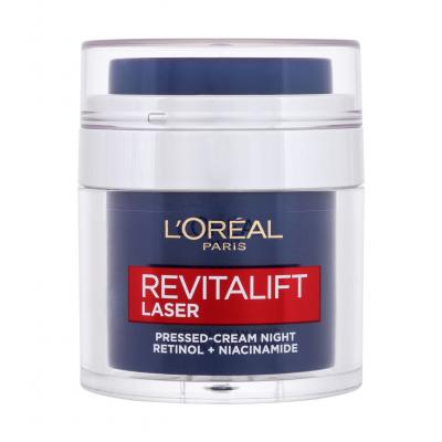 L'Oréal Paris Revitalift Laser Pressed-Cream Night Noční pleťový krém pro ženy 50 ml