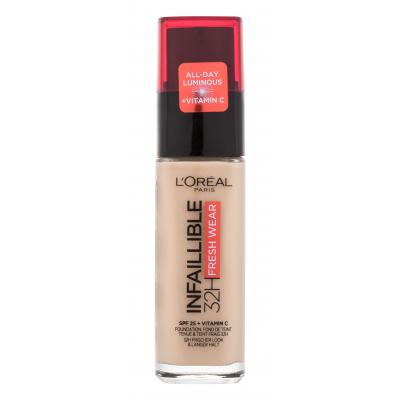 L'Oréal Paris Infaillible 32H Fresh Wear SPF25 Make-up pro ženy 30 ml Odstín 160