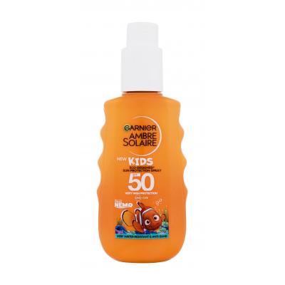 Garnier Ambre Solaire Kids Sun Protection Spray SPF50 Opalovací přípravek na tělo pro děti 150 ml