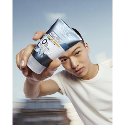 L&#039;Oréal Paris Men Expert Magnesium Defence Face Wash Čisticí gel pro muže 100 ml