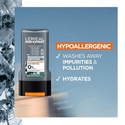 L&#039;Oréal Paris Men Expert Magnesium Defence Shower Gel Sprchový gel pro muže 300 ml
